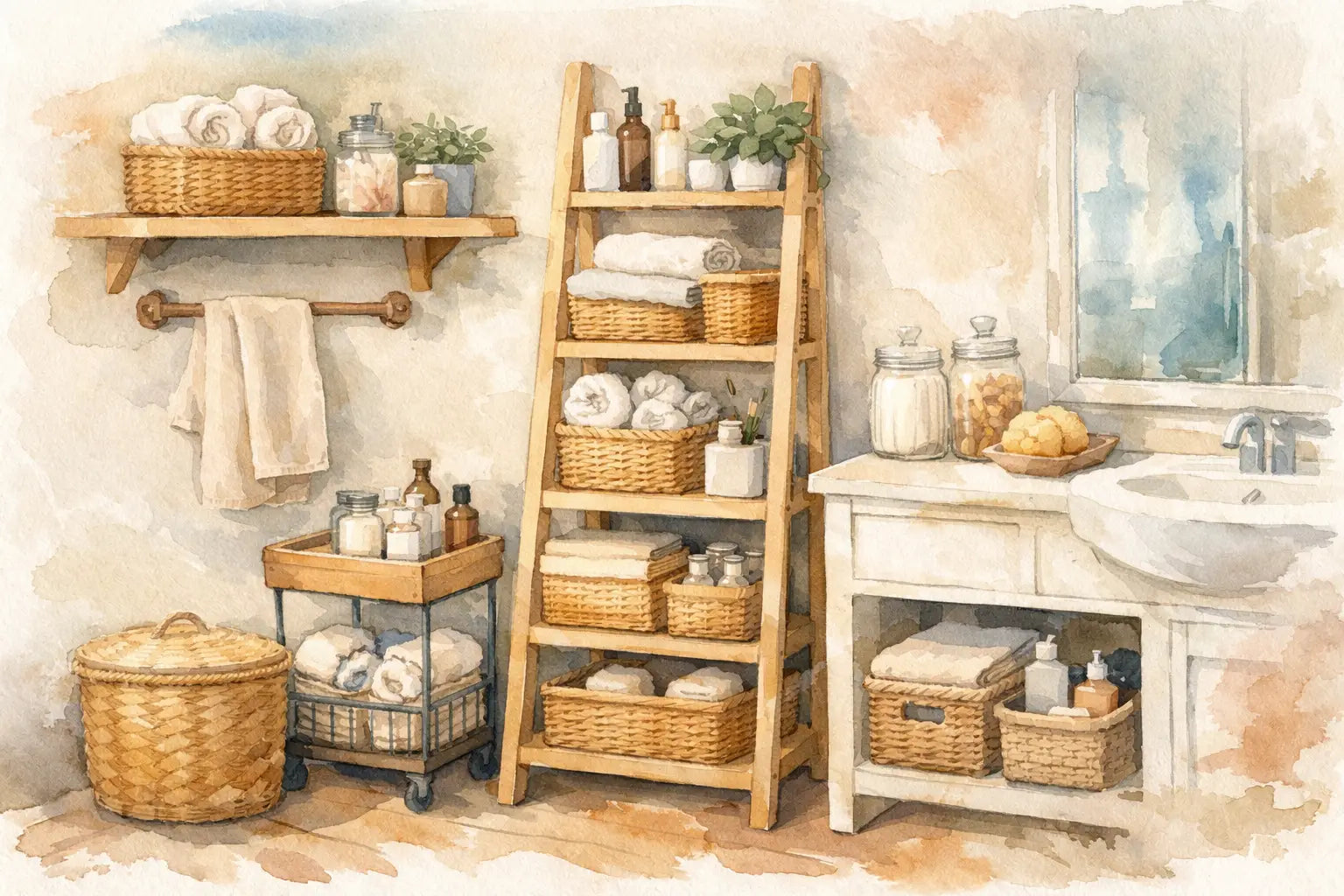 Best Storage Solutions for Small Bathrooms