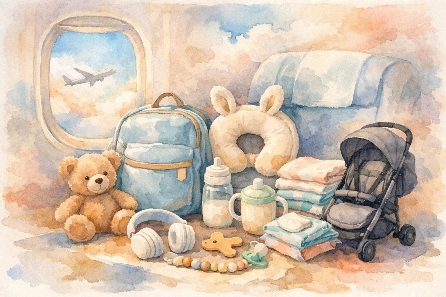 12 Baby Travel Essentials for Flying to Pack