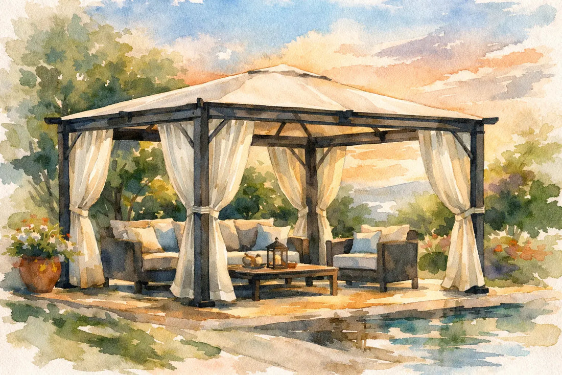 Steel Frame Pergola Canopy Gazebo Buying Guide