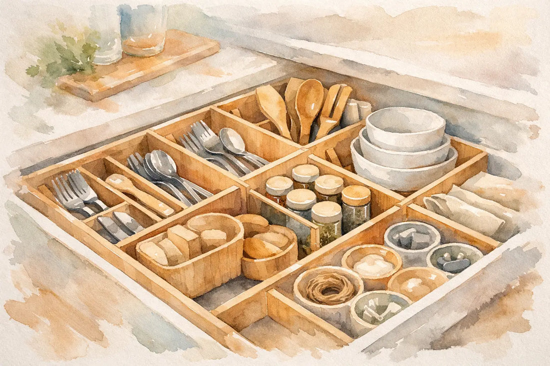 Kitchen Drawer Organization Accessories That Work