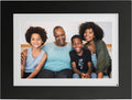 Photoshare 10” Wifi Digital Picture Frame, Send Pics from Phone to Frames, 8 GB, Holds 5,000+ Photos, HD Touchscreen, Black Wood Frame, Easy Setup, No Fees