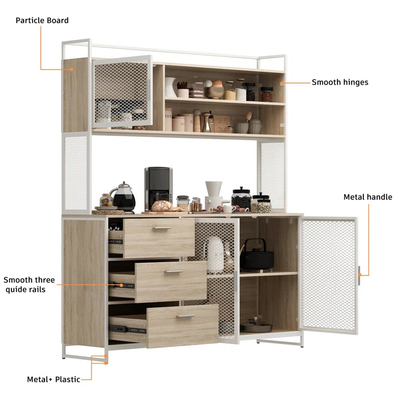 Lackowski 68.5'' Kitchen Pantry