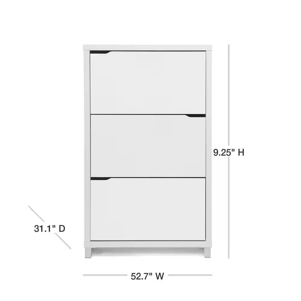Simms 52.7 In. H X 31.1 In. W Shoe Storage Cabinet