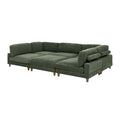 Espinosa Corduroy Sectional Symmetrical